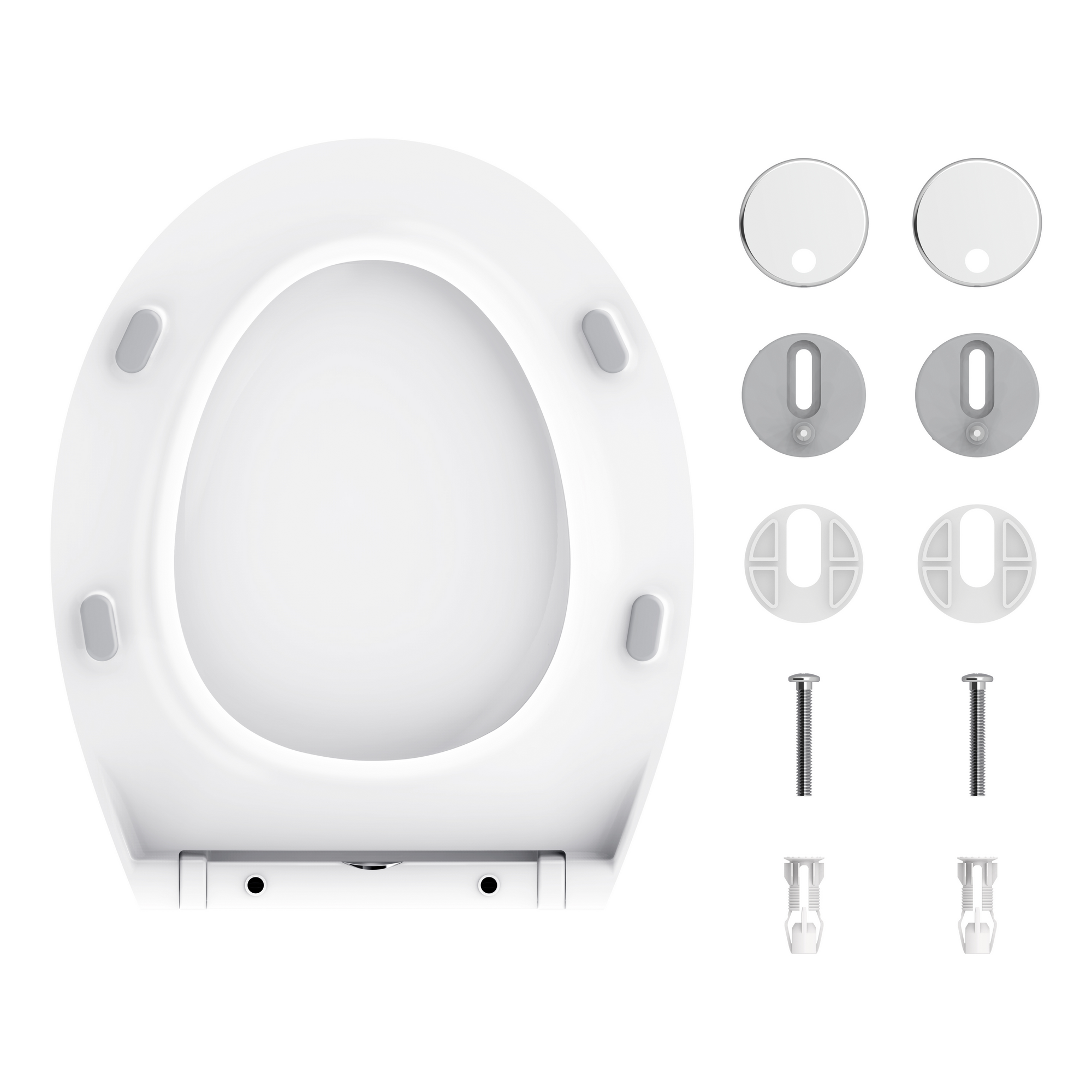 WC-Sitz 'Jeno' mit Absenkautomatik, weiß