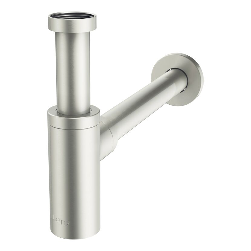 Flaschensiphon 'Juri' edelstahlfarben, 1 1/4" x Ø 32 mm