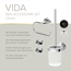 Badaccessoire-Set 'Vida' chromfarben 4-teilig