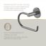 Badaccessoire-Set 'Sivo' graphitgrau 4-teilig