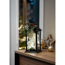 LED-Laterne 'Leno' 14 x 14 x 30 cm schwarz