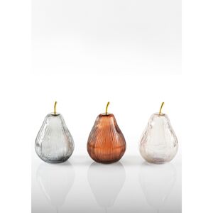 LED Deko 'Birne' 17 x 17 x 25 cm braun