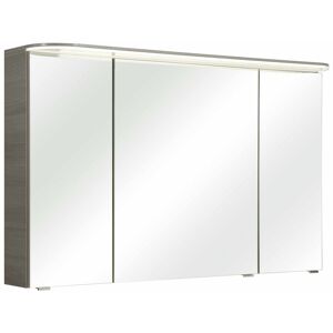 LED-Spiegelschrank 'Jelte' graphitfarben 120 x 72,5 x 17 cm
