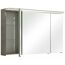 LED-Spiegelschrank 'Jelte' graphitfarben 120 x 72,5 x 17 cm