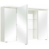 LED-Spiegelschrank 'Jelte' weiß Hochglanz 120 x 72,5 x 17 cm