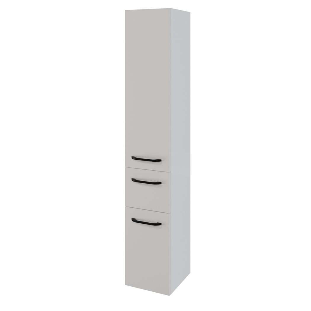 Hochschrank 'Jelte' weiß glänzend 30 x 168 x 31 cm