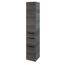 Hochschrank 'Jelte' graphitfarben 30 x 168 x 31 cm