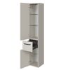 Hochschrank 'Jelte' kaschmirfarben matt 30 x 168 x 31 cm