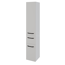 Midischrank 'Jelte' weiß Hochglanz 30 x 121 x 31 cm