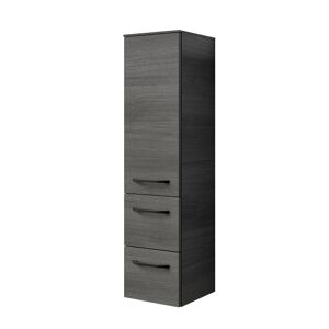 Midischrank 'Jelte' graphitfarben 30 x 121 x 31 cm
