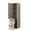 Midischrank 'Jelte' kaschmirfarben matt 30 x 121 x 31 cm
