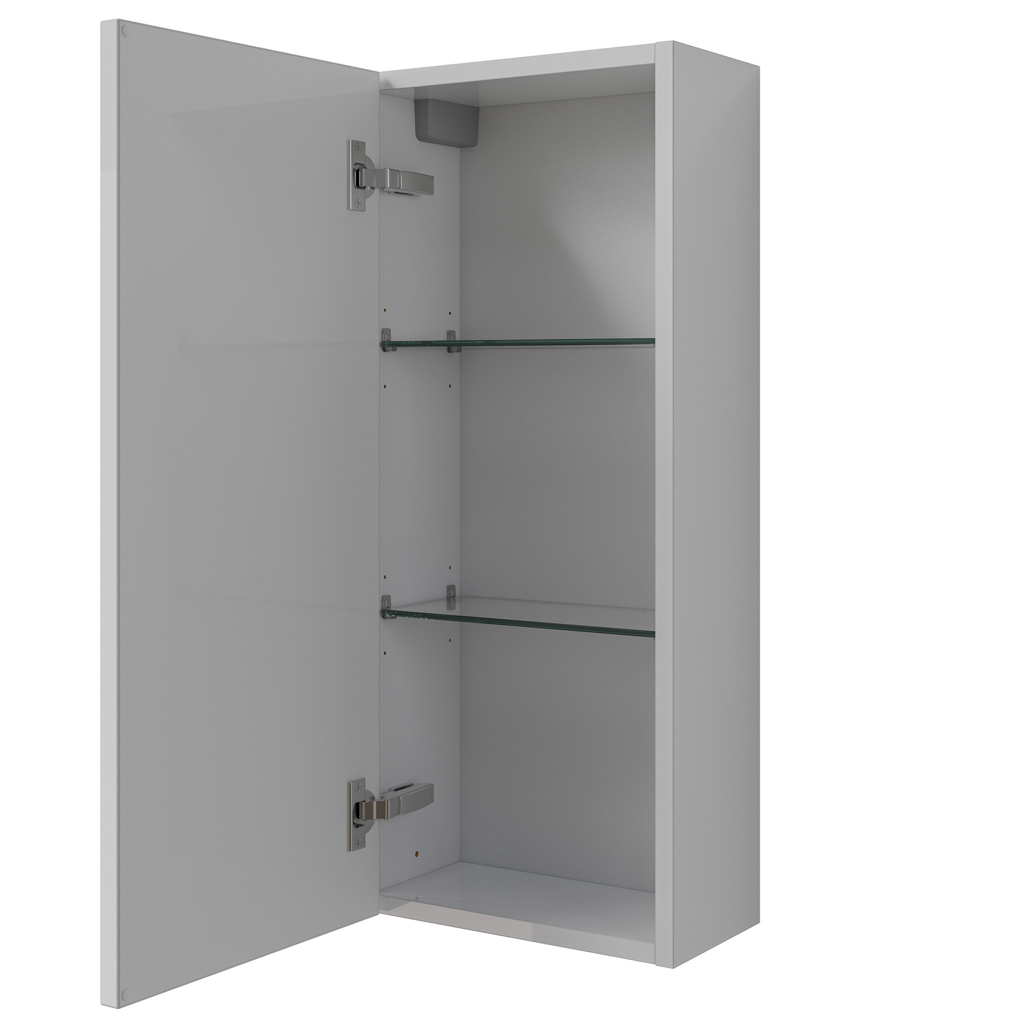 Hängeschrank 'Jelte' weiß Hochglanz 30 x 70 x 17 cm