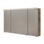 LED-Spiegelschrank 'Jelte' eichefarben 120 x 72,3 x 17 cm