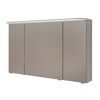 LED-Spiegelschrank 'Jelte' kaschmirfarben matt 120 x 72,3 x 17 cm