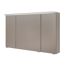 LED-Spiegelschrank 'Jelte' kaschmirfarben matt 120 x 72,3 x 17 cm