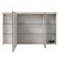 LED-Spiegelschrank 'Jelte' kaschmirfarben matt 120 x 72,3 x 17 cm