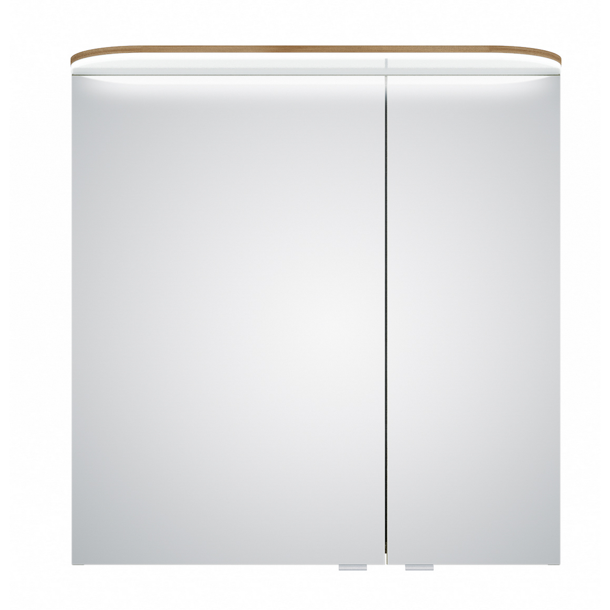 LED-Spiegelschrank 'Jelte' eichefarben 70 x 72,3 x 14,9 cm