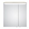 LED-Spiegelschrank 'Jelte' eichefarben 70 x 72,3 x 14,9 cm