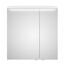 LED-Spiegelschrank 'Jelte' weiß glänzend 70 x 72,3 x 14,9 cm