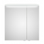 LED-Spiegelschrank 'Jelte' weiß glänzend 70 x 72,3 x 14,9 cm