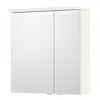 LED-Spiegelschrank 'Jelte' weiß glänzend 70 x 72,3 x 14,9 cm