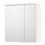 LED-Spiegelschrank 'Jelte' weiß glänzend 70 x 72,3 x 14,9 cm
