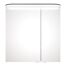 LED-Spiegelschrank 'Jelte' graphitfarben 70 x 72,3 x 14,9 cm