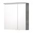 LED-Spiegelschrank 'Jelte' graphitfarben 70 x 72,3 x 14,9 cm