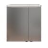 LED-Spiegelschrank 'Jelte' kaschmirfarben matt 70 x 72,3 x 14,9 cm