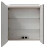 LED-Spiegelschrank 'Jelte' kaschmirfarben matt 70 x 72,3 x 14,9 cm