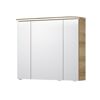 Spiegelschrank 'Jelte' eichefarben foliert 85 x 72,3 x 17 cm