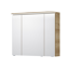 Spiegelschrank 'Jelte' braun foliert 85 x 72,3 x 17 cm