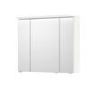 LED-Spiegelschrank ' Jelte' in Weiß Glanz B/H/T 85cm/72,3cm/17cm