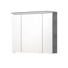 LED-Spiegelschrank ' Jelte' graphitfarben 85 x 72,3 x 17 cm