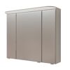 LED-Spiegelschrank ' Jelte' kaschmirfarben matt  85 x 72,3 x 17 cm