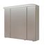 LED-Spiegelschrank ' Jelte' kaschmirfarben matt  85 x 72,3 x 17 cm