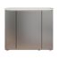 LED-Spiegelschrank ' Jelte' kaschmirfarben matt  85 x 72,3 x 17 cm