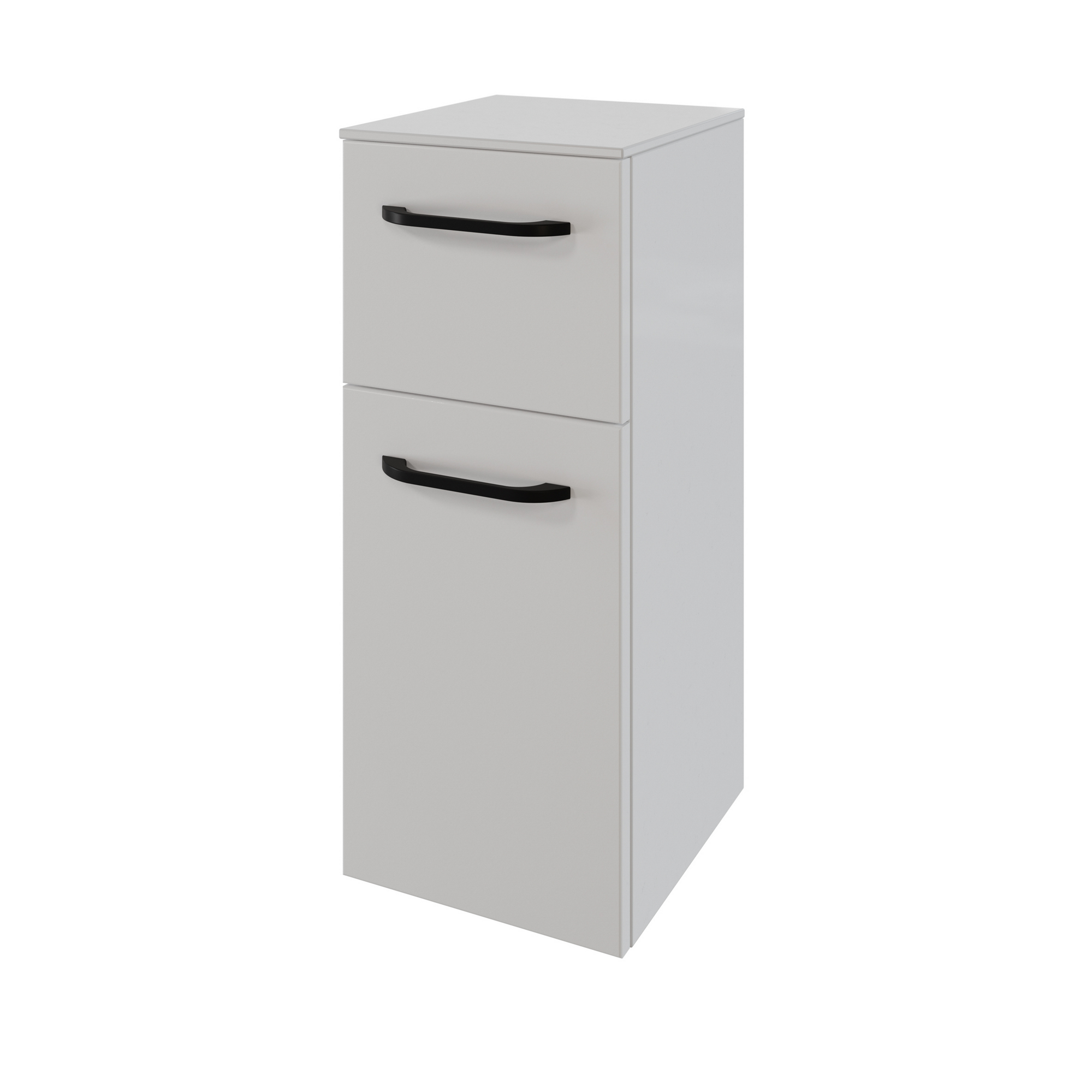 Unterschrank 'Jelte' in Weiß Hochglanz 30 x 73 x 28,9 cm