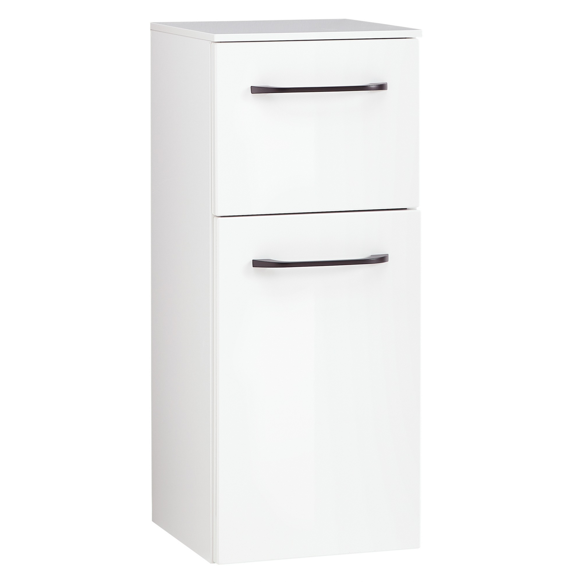 Unterschrank 'Jelte' in Weiß Hochglanz 30 x 73 x 28,9 cm