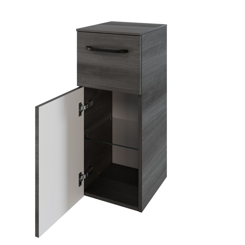Unterschrank 'Jelte' graphitfarben 30 x 73 x 28,9 cm