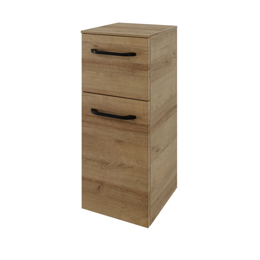 Unterschrank 'Jelte' eichefarben matt 30 x 73 x 28,9 cm