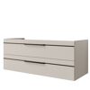 Waschbeckenunterschrank 'Jelte' kaschmirfarben matt 119 x 48 x 46,9 cm