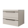 Waschbeckenunterschrank 'Jelte' kaschmirfarben matt 60 x 48 x 42 cm