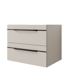 Waschbeckenunterschrank 'Jelte' kaschmirfarben matt 60 x 48 x 42 cm