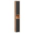 Hochschrank 'Benita' eichefarben, holzfarben, schwarz 21,2 x 147 x 16,2 cm