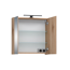 Spiegelschrank 'Viktoria' eichefarben 60 x 60 x 16,5 cm
