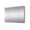 Spiegelschrank 'Giardini' kaschmirfarben 100 x 72,2 x 18/24 cm