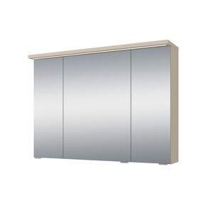 Spiegelschrank 'Giardini' kaschmirfarben 100 x 72,2 x 18/24 cm