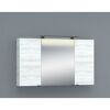 Spiegelschrank 'Fanö' Kieferfarben weiß 120 x 70 x 16,5 cm