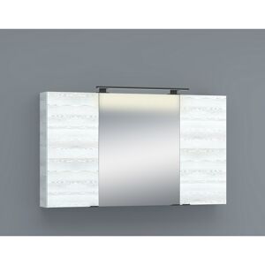 Spiegelschrank 'Fanö' Kieferfarben weiß 120 x 70 x 16,5 cm